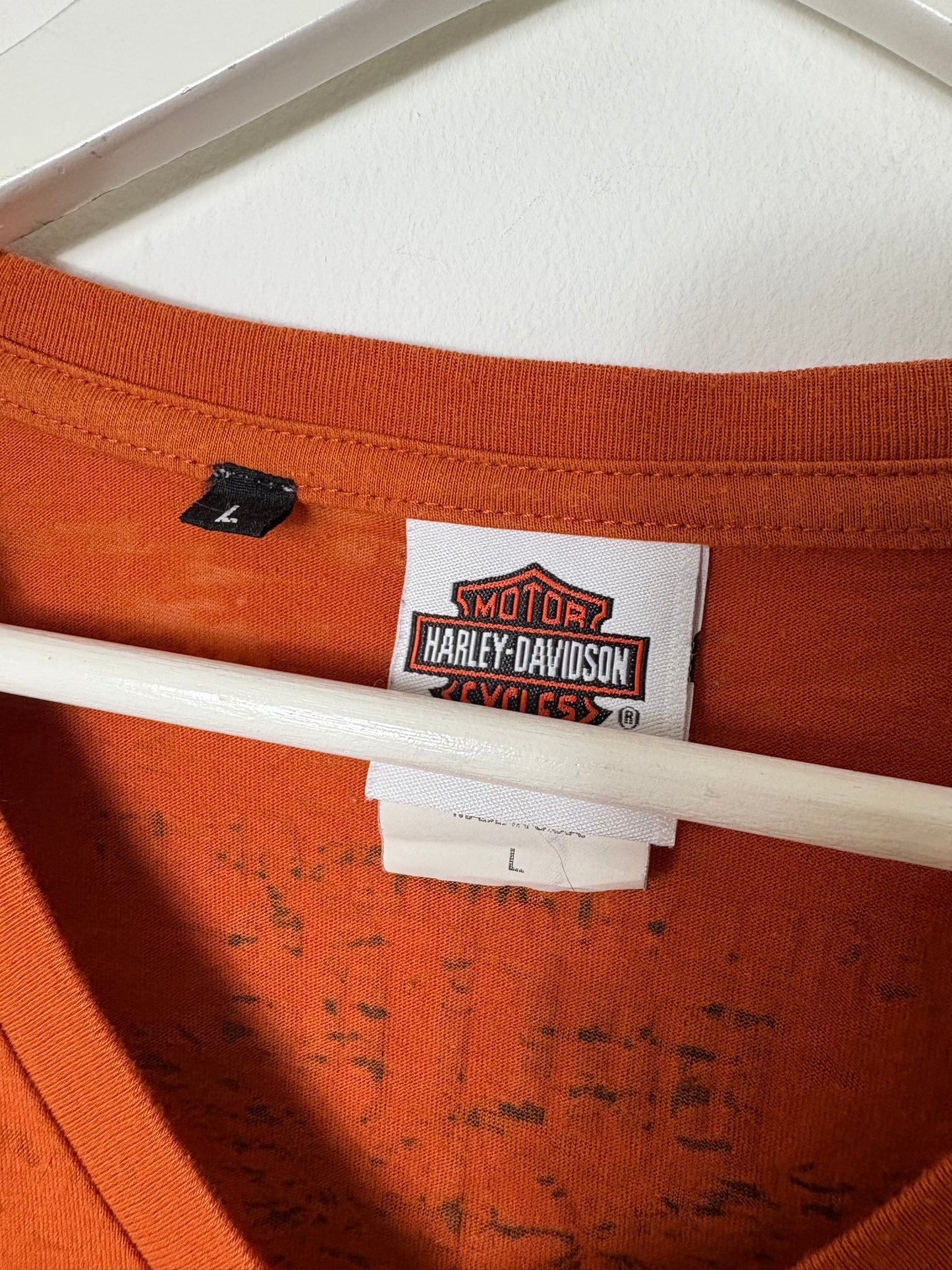 Rework Cropped Harley-Davidson T-shirt