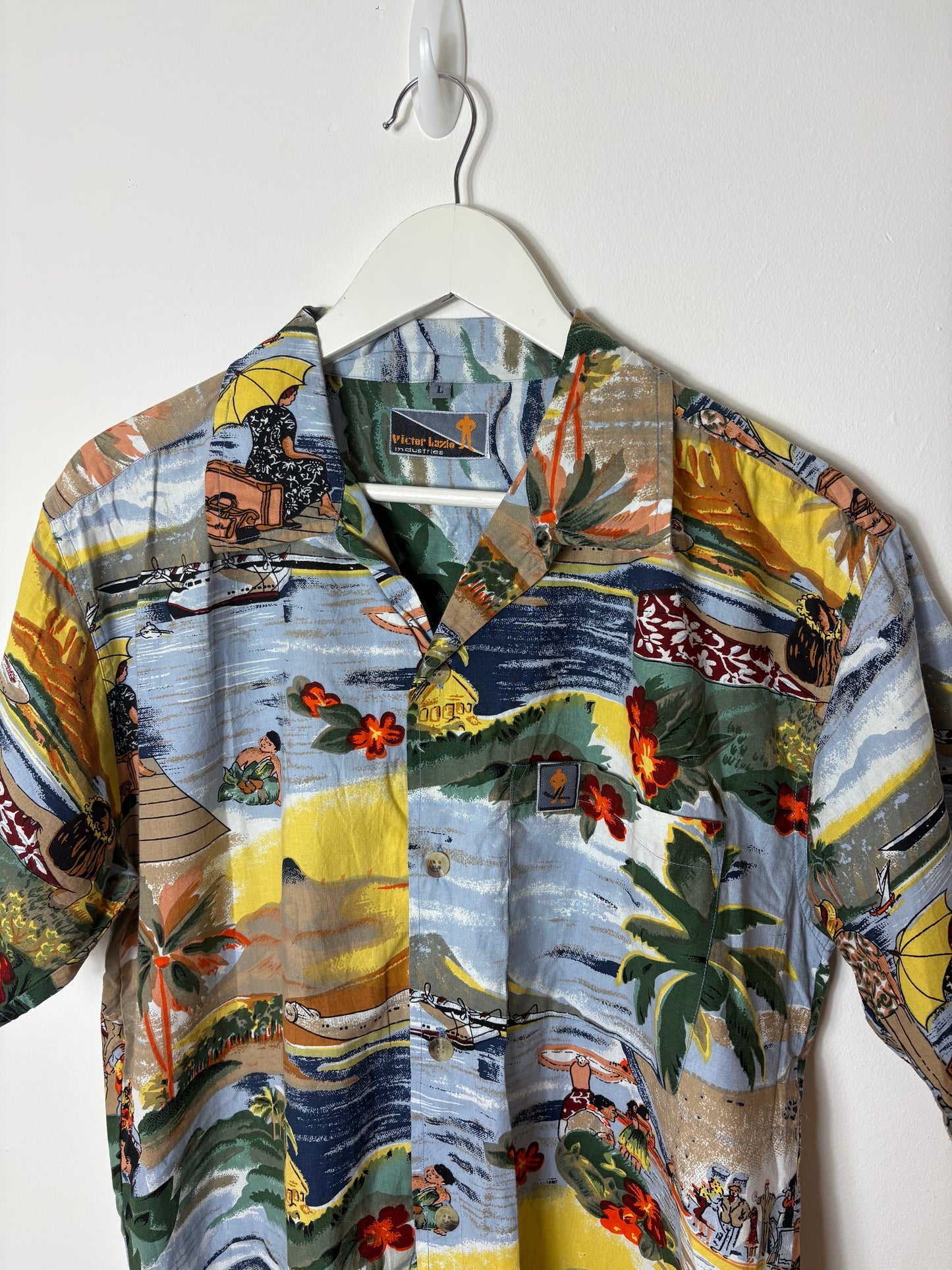 Vintage Pattern Hawaiian Shirt