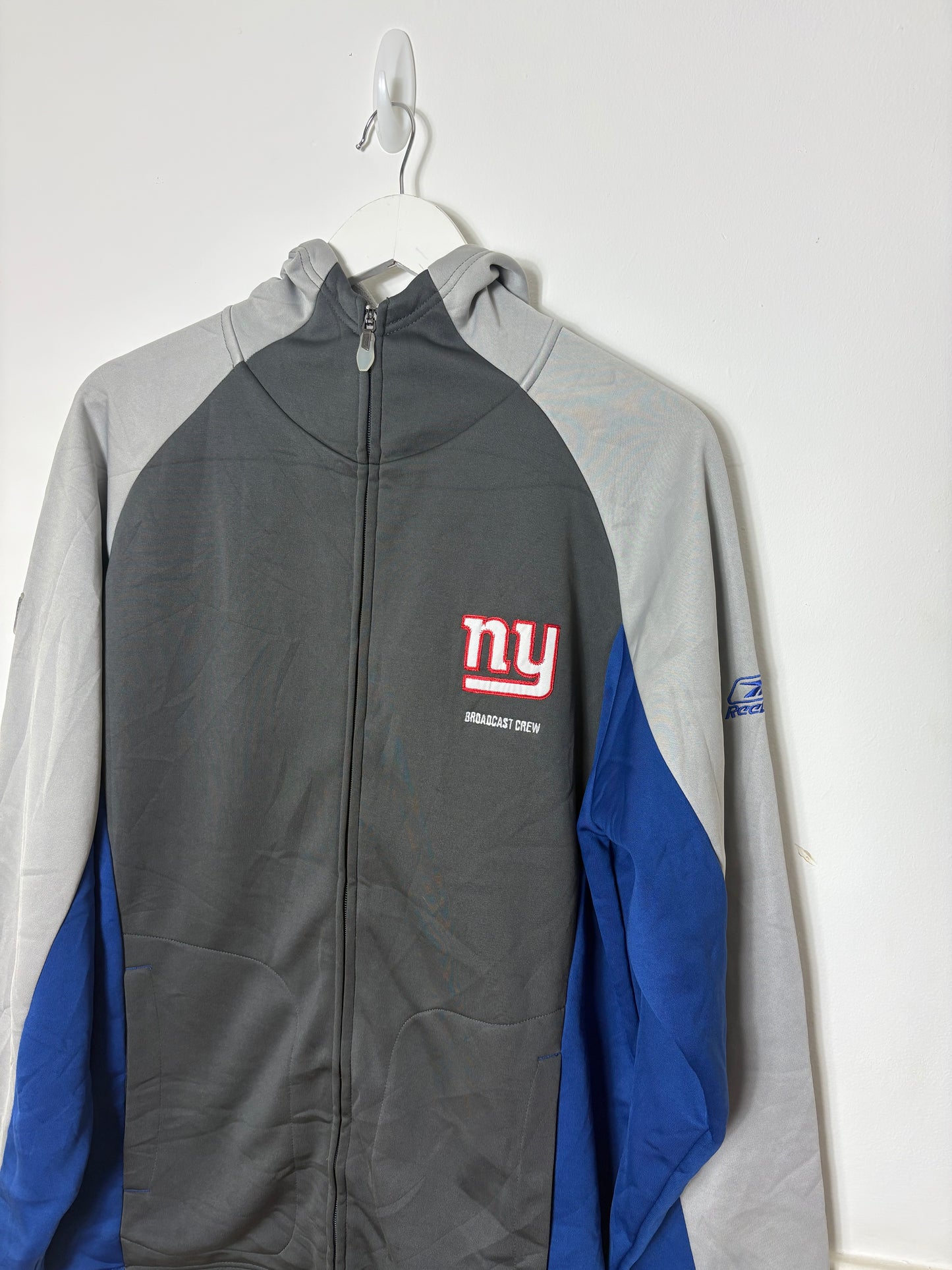 New York Giants Reebok NFL Zip Hoodie