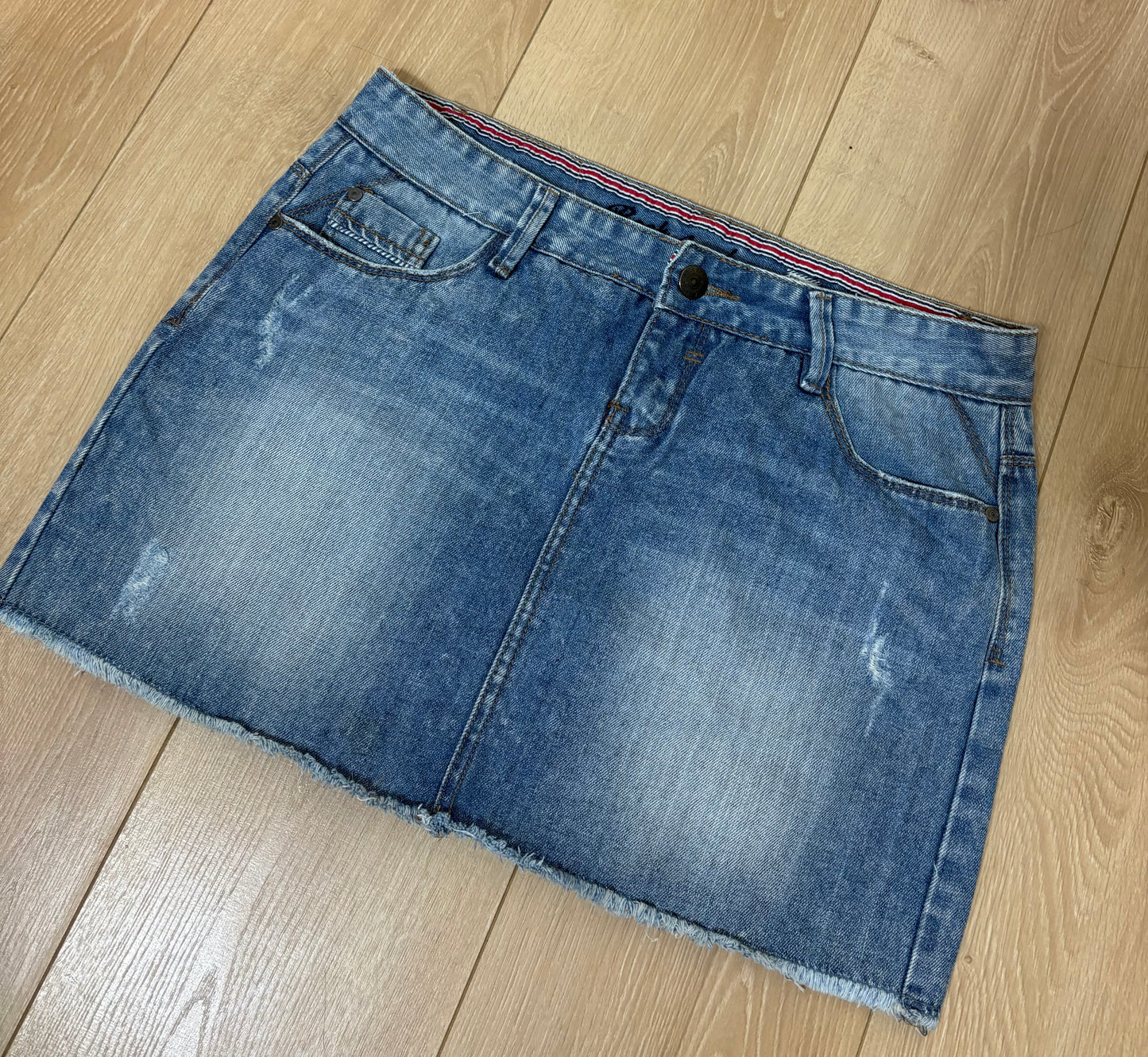 Y2K Denim Mini Skirt