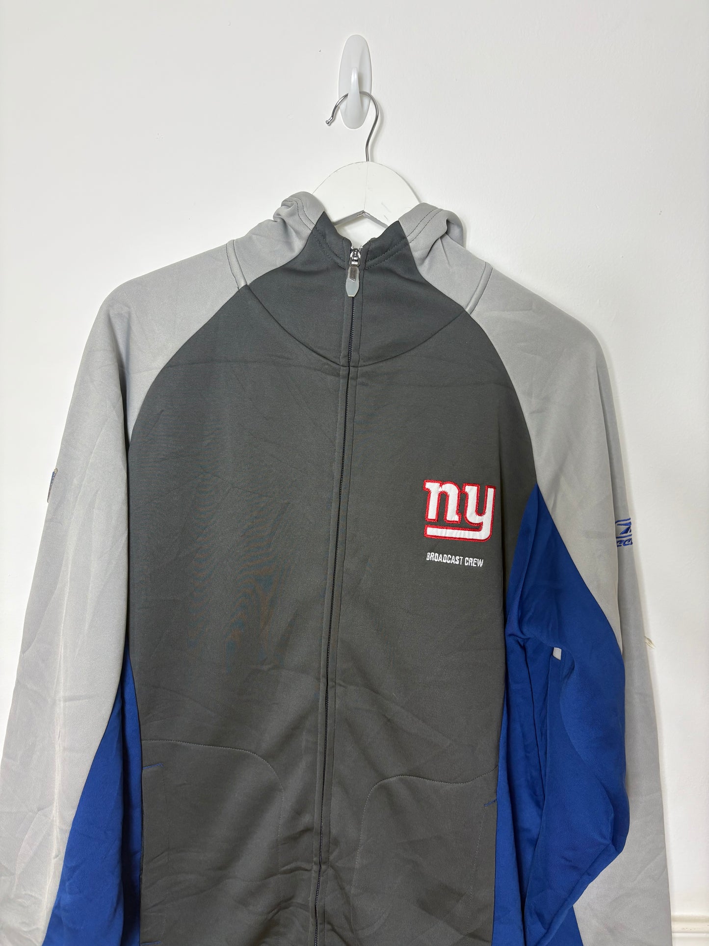 New York Giants Reebok NFL Zip Hoodie