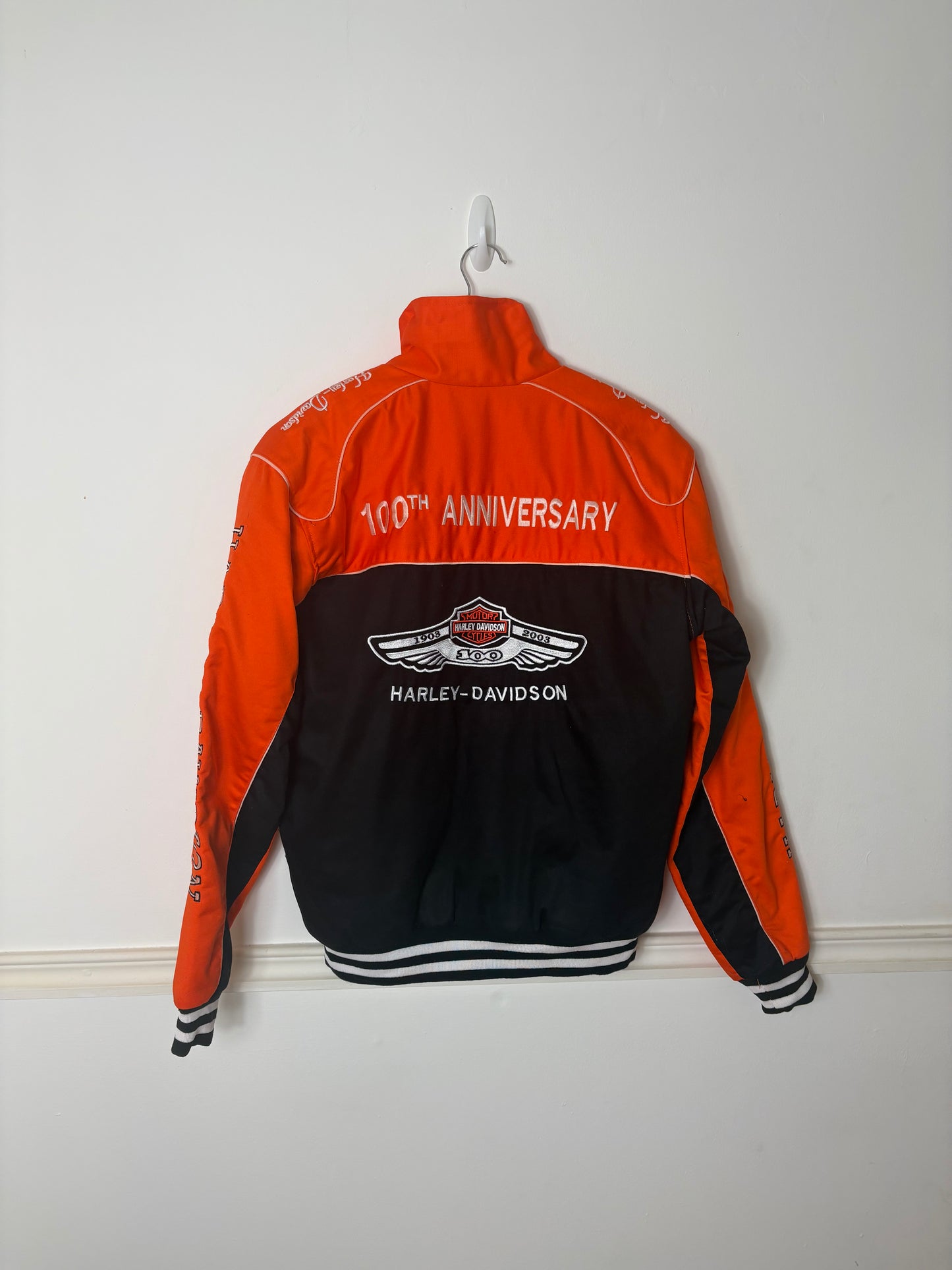 Re-worked Nascar Harley Davidson Racing Jacket