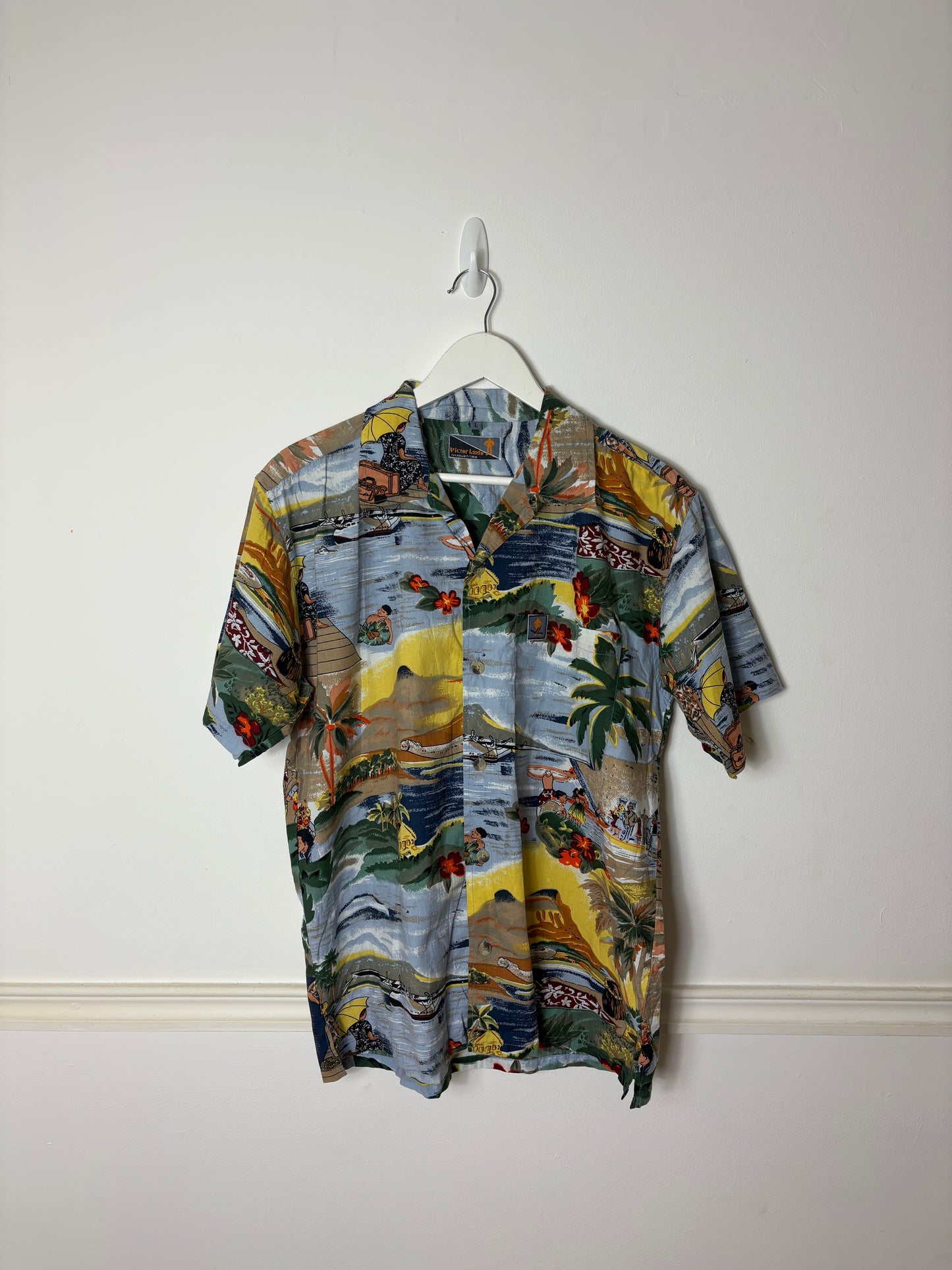 Vintage Pattern Hawaiian Shirt