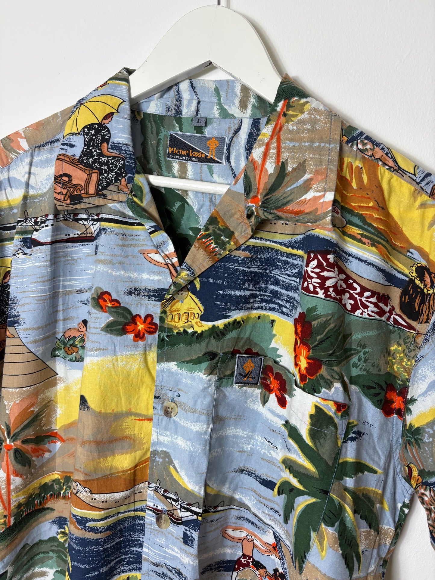 Vintage Pattern Hawaiian Shirt