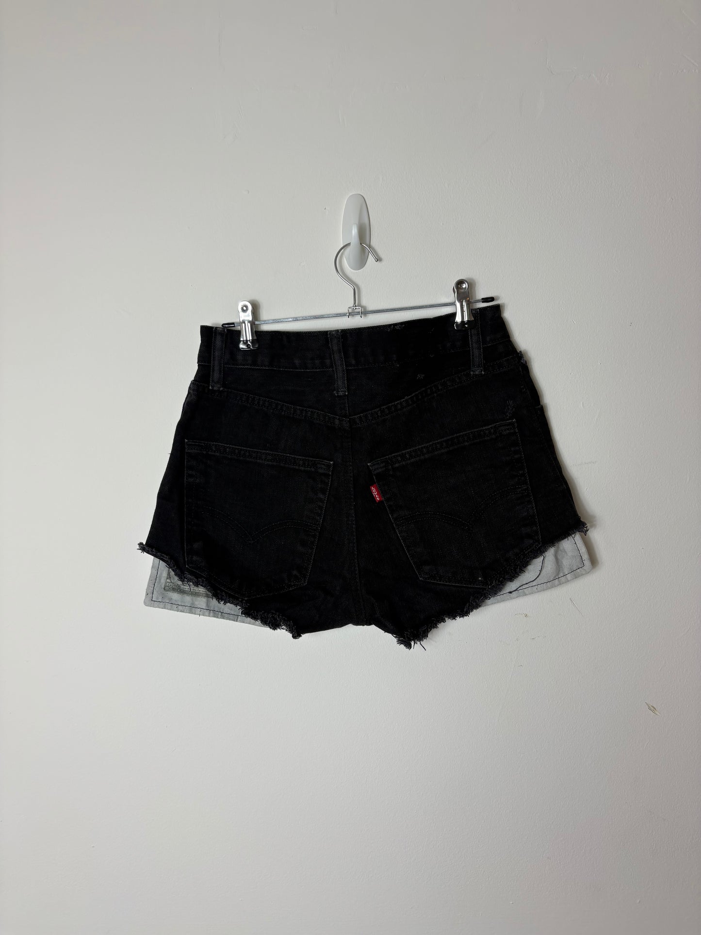 Black Levi's Cut off Shorts