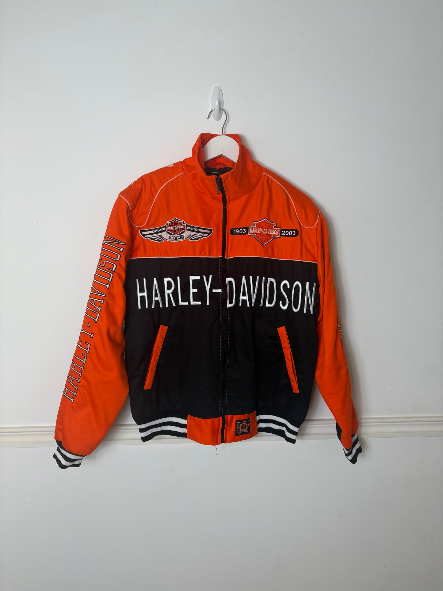 Re-worked Nascar Harley Davidson Racing Jacket