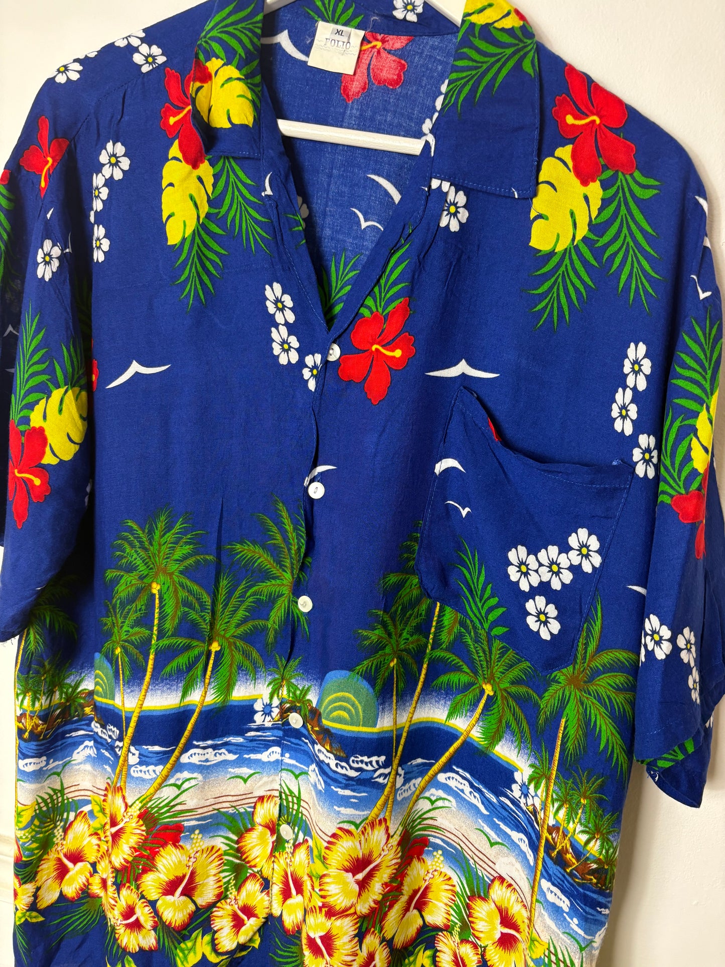 Vintage Pattern Hawaiian Shirt