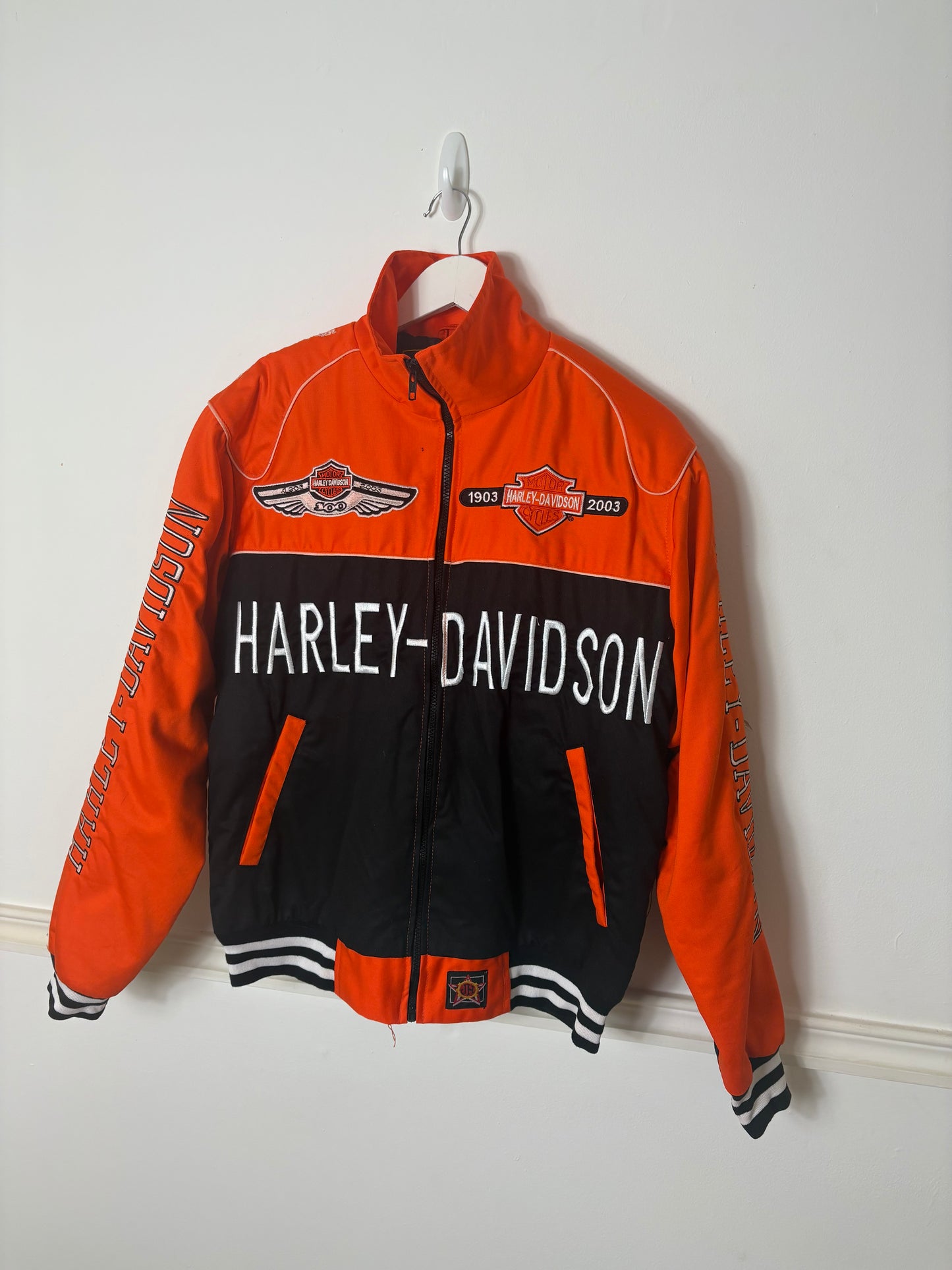 Re-worked Nascar Harley Davidson Racing Jacket