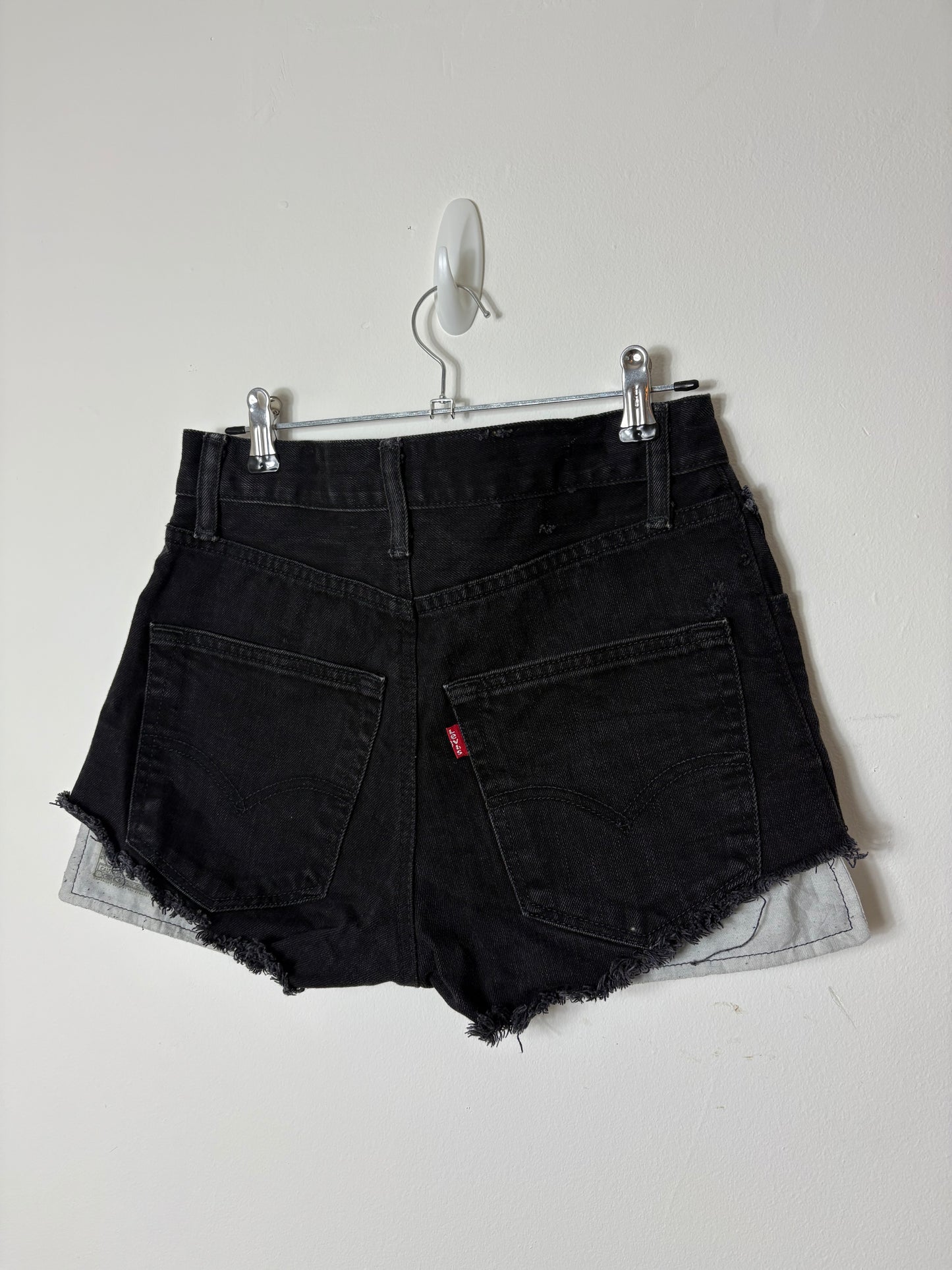 Black Levi's Cut off Shorts