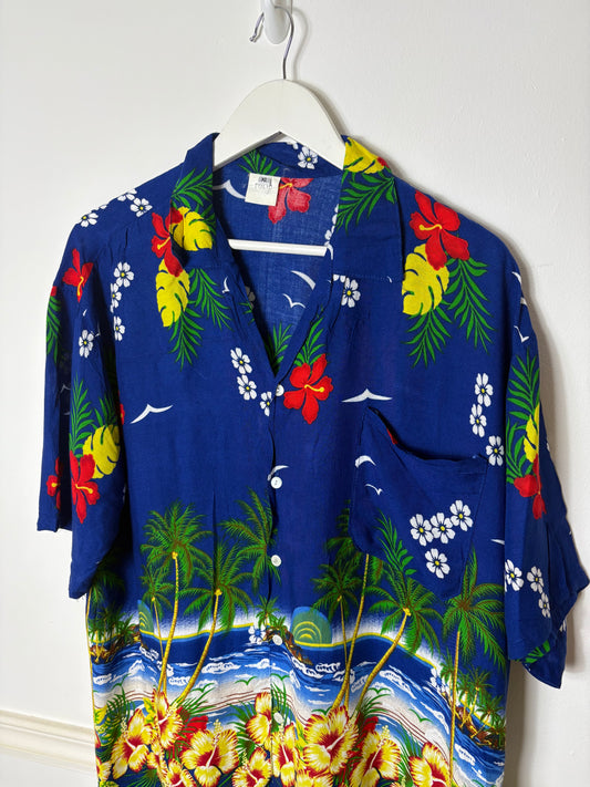 Vintage Pattern Hawaiian Shirt