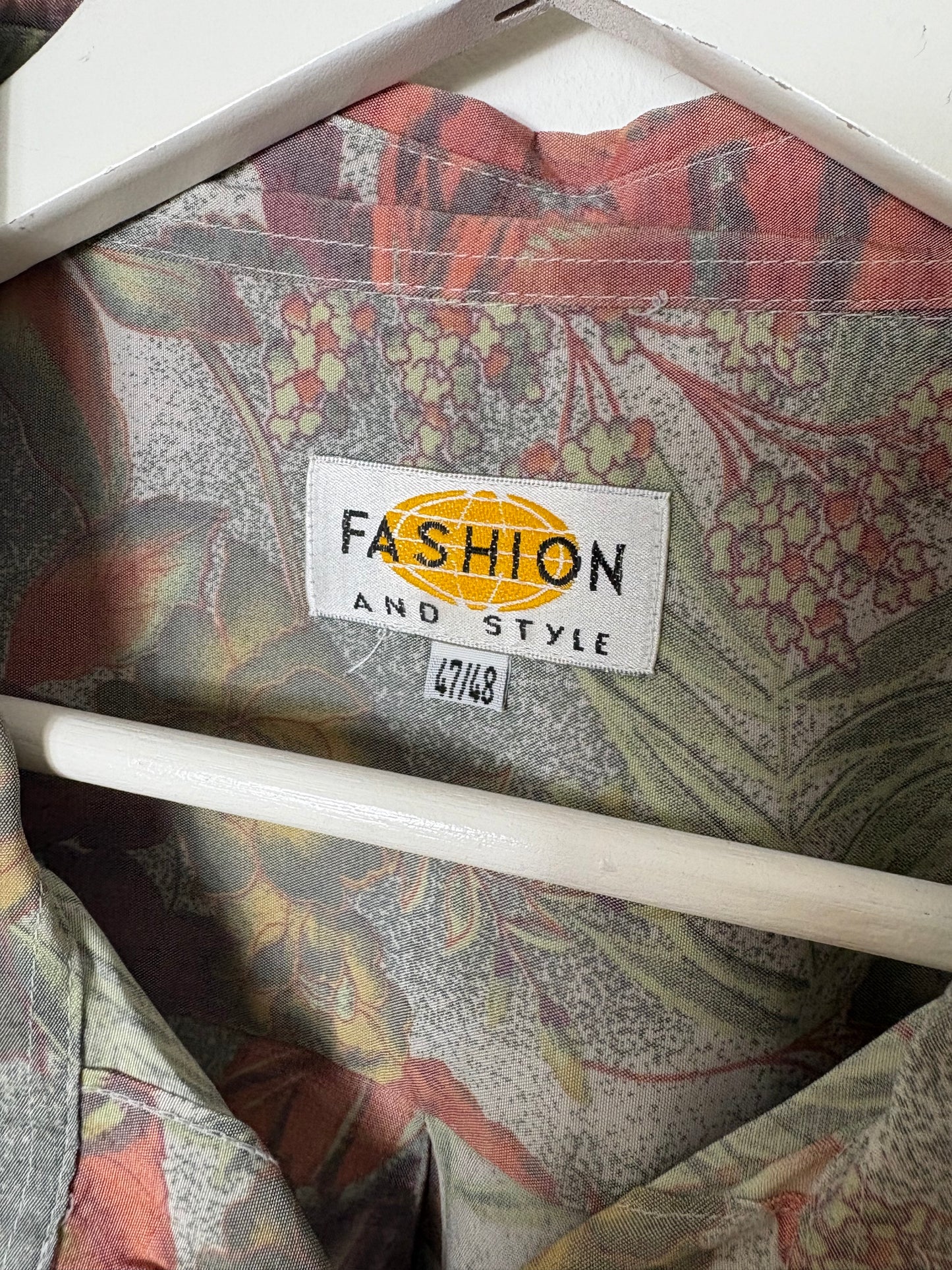 Vintage Pattern Hawaiian Shirt